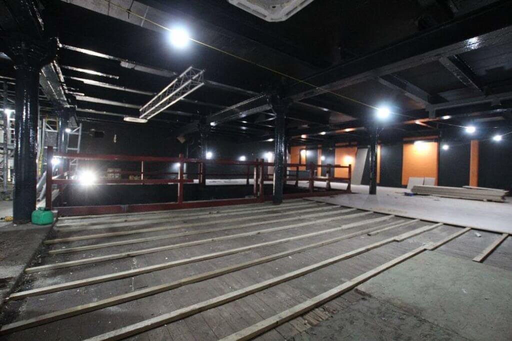 construction of baltic game room