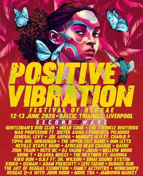 positive vibration poster