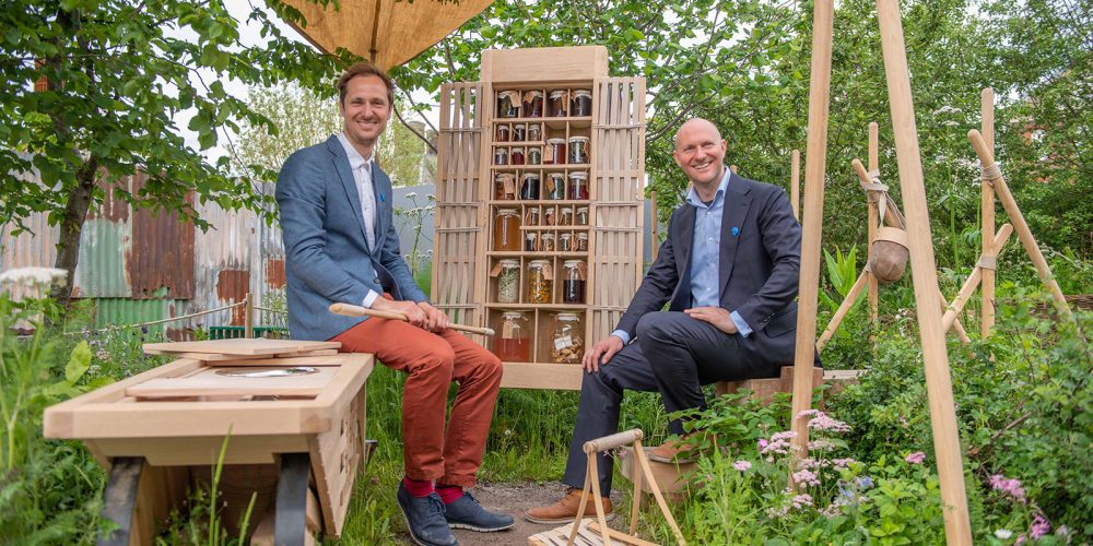 Baltic creative kitchen designers, H. Miller Bros win prestigious award at the 2022 Chelsea Flower Show