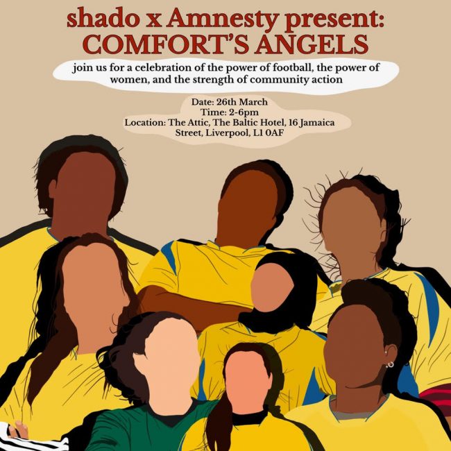 Shado X Amnesty International present: Comfort&#8217;s Angels